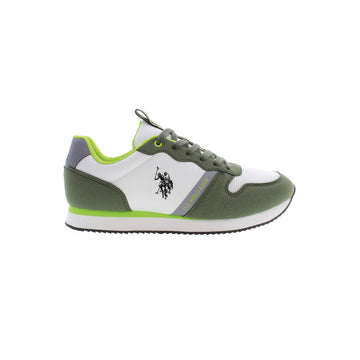 U.S. POLO ASSN. Green Polyester Men Sneaker - Beyzy Store - U.S. POLO ASSN.