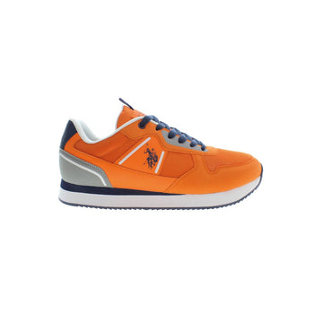 U.S. POLO ASSN. Orange Polyester Men Sneaker - Beyzy Store - U.S. POLO ASSN.