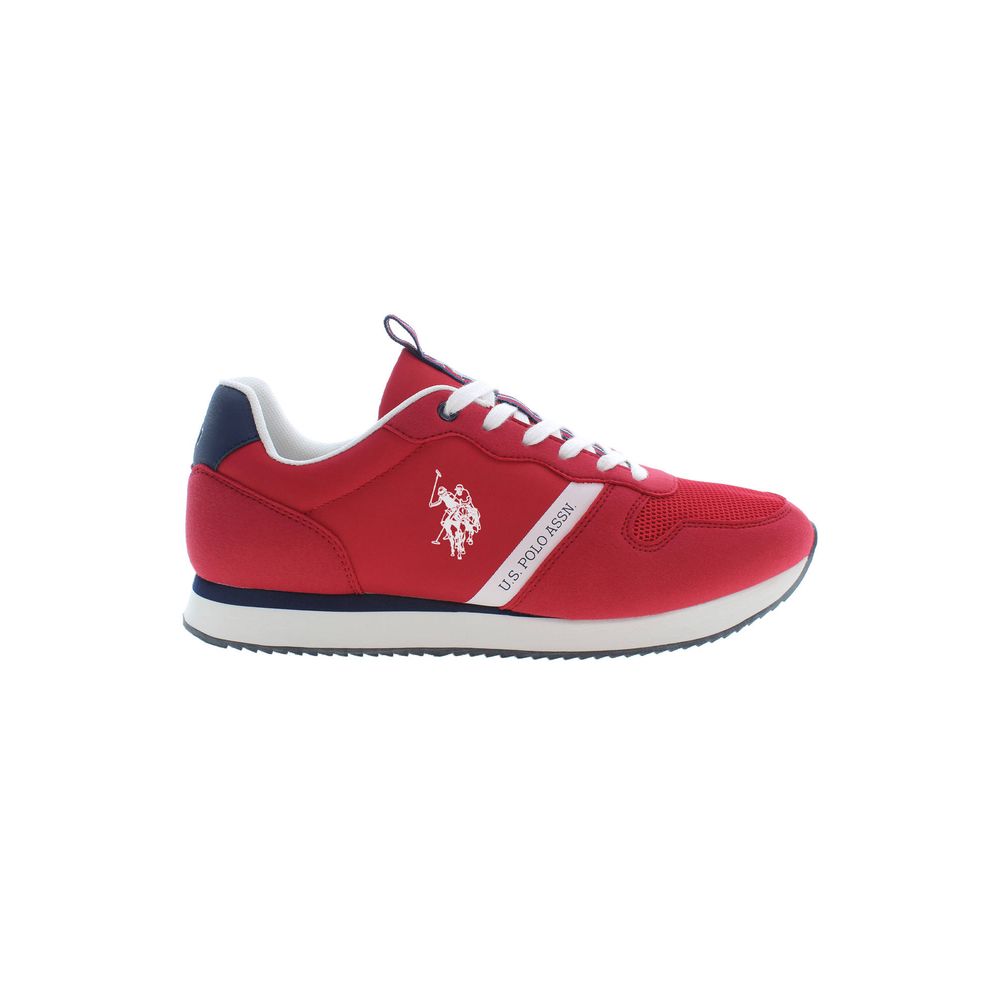 U.S. POLO ASSN. Red Polyester Men Sneaker - Beyzy Store - U.S. POLO ASSN.