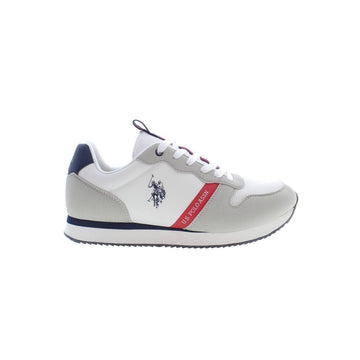U.S. POLO ASSN. White Polyester Men Sneaker - Beyzy Store - U.S. POLO ASSN.