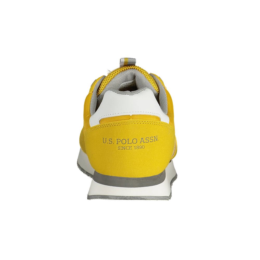 U.S. POLO ASSN. Yellow Polyester Men Sneaker - Beyzy Store - U.S. POLO ASSN.