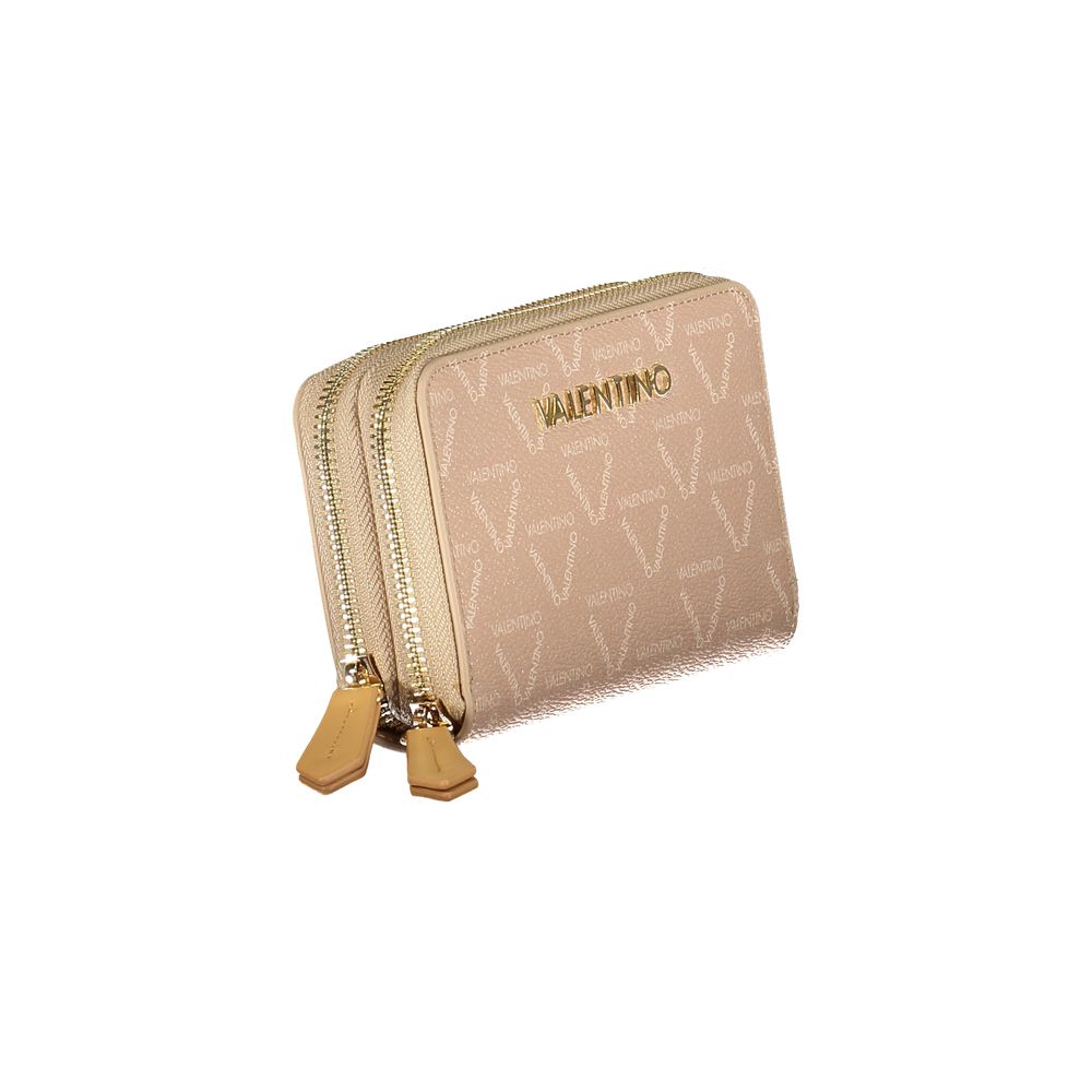 Valentino Bags Beige Polyethylene Women Wallet - Beyzy Store - Valentino Bags