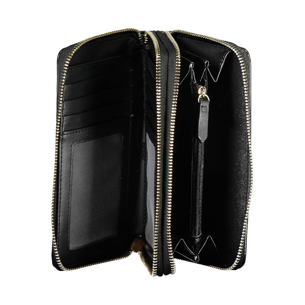 Valentino Bags Black Polyethylene Women Wallet - Beyzy Store - Valentino Bags