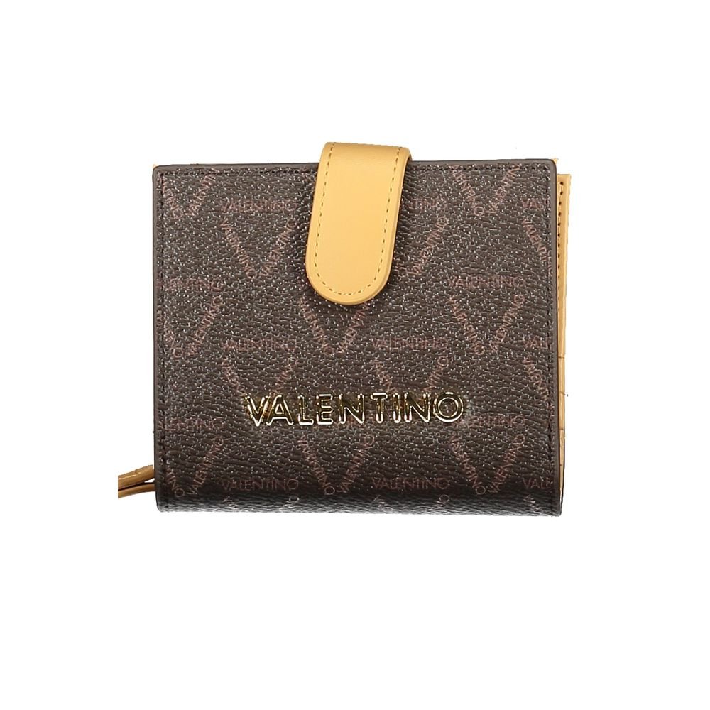 Valentino Bags Brown Polyethylene Women Wallet - Beyzy Store - Valentino Bags