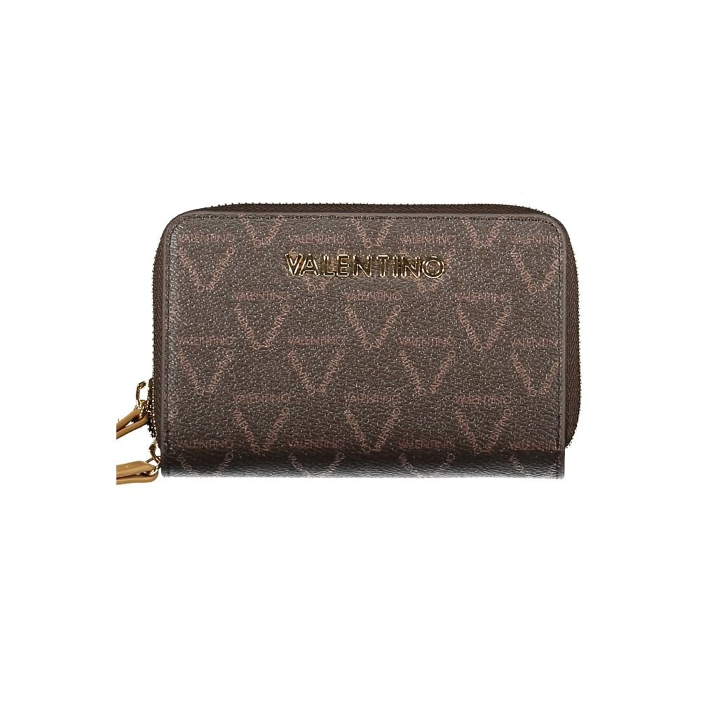Valentino Bags Brown Polyethylene Women Wallet - Beyzy Store - Valentino Bags