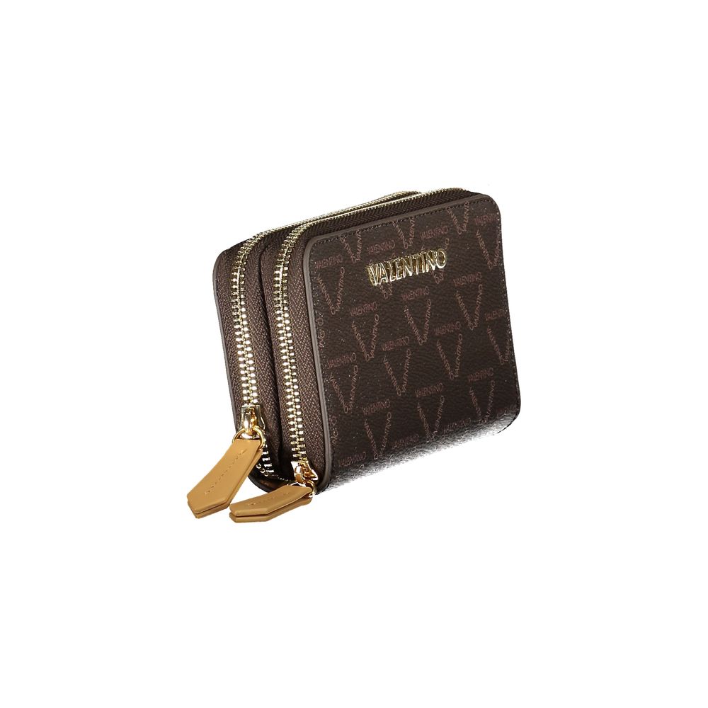Valentino Bags Brown Polyethylene Women Wallet - Beyzy Store - Valentino Bags