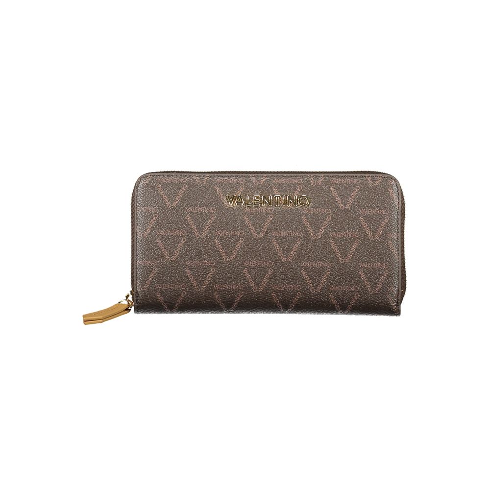 Valentino Bags Brown Polyethylene Women Wallet - Beyzy Store - Valentino Bags