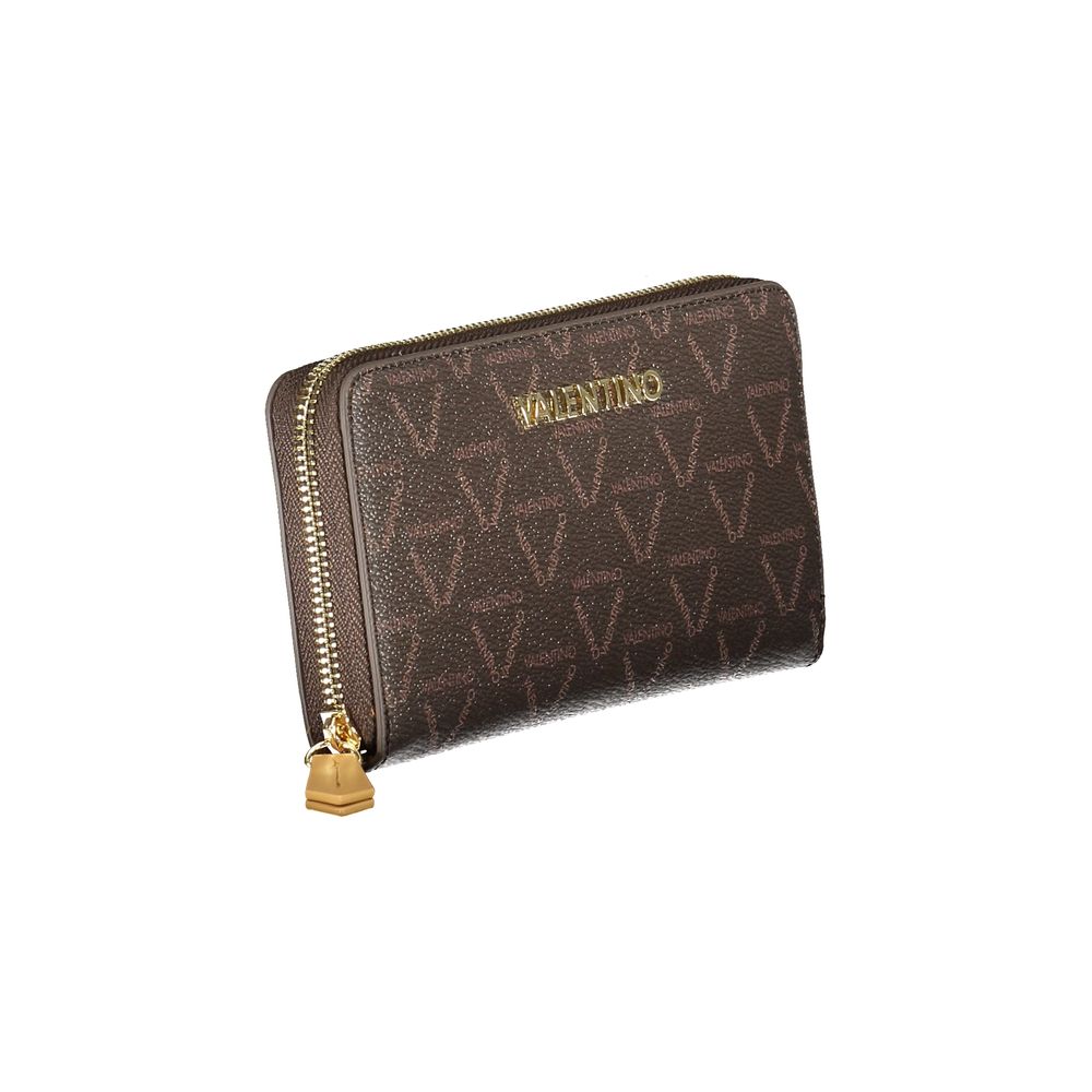 Valentino Bags Brown Polyethylene Women Wallet - Beyzy Store - Valentino Bags