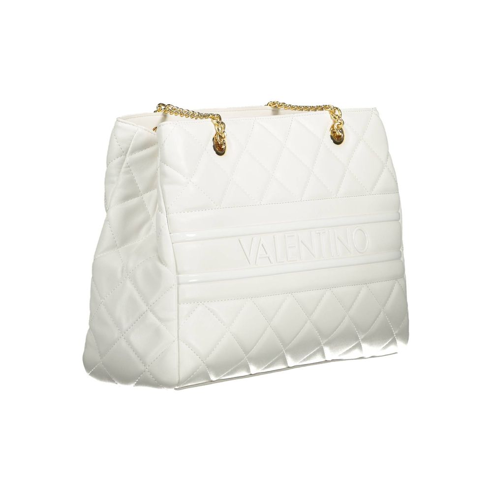 Valentino Bags White Polyethylene Women Handbag - Beyzy Store - Valentino Bags