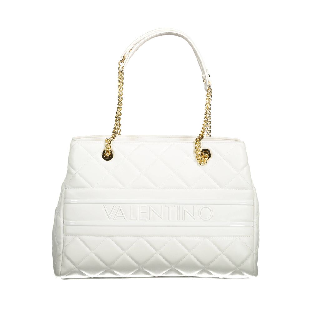 Valentino Bags White Polyethylene Women Handbag - Beyzy Store - Valentino Bags