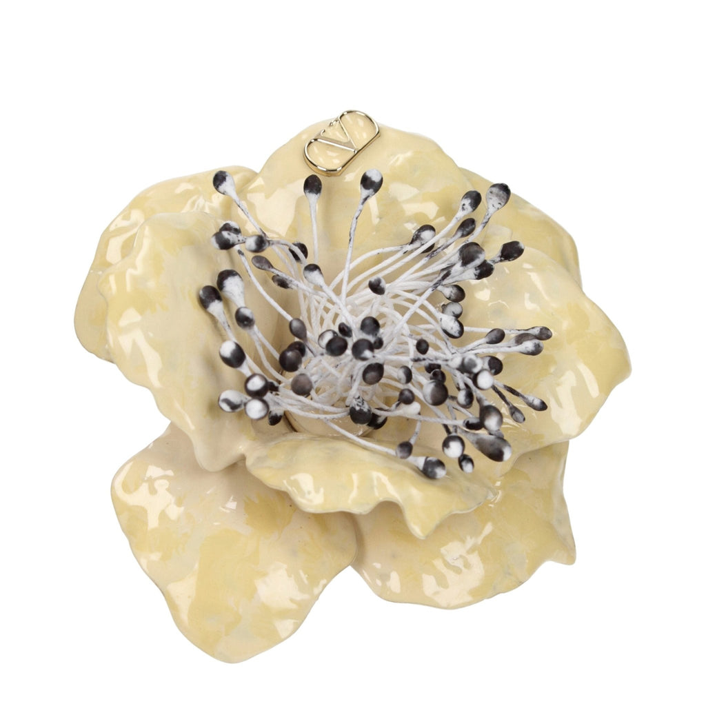 Valentino Garavani Beige Metal Broches - Beyzy Store - Valentino Garavani