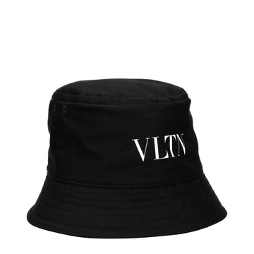 Valentino Garavani Black Cotton Hat - Beyzy Store - Valentino Garavani