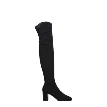 Valentino Garavani Black Fabric Boot - Beyzy Store - Valentino Garavani