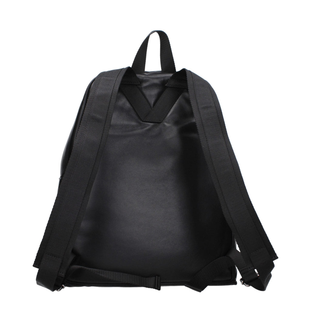 Valentino Garavani Black Leather Backpack - Beyzy Store - Valentino Garavani