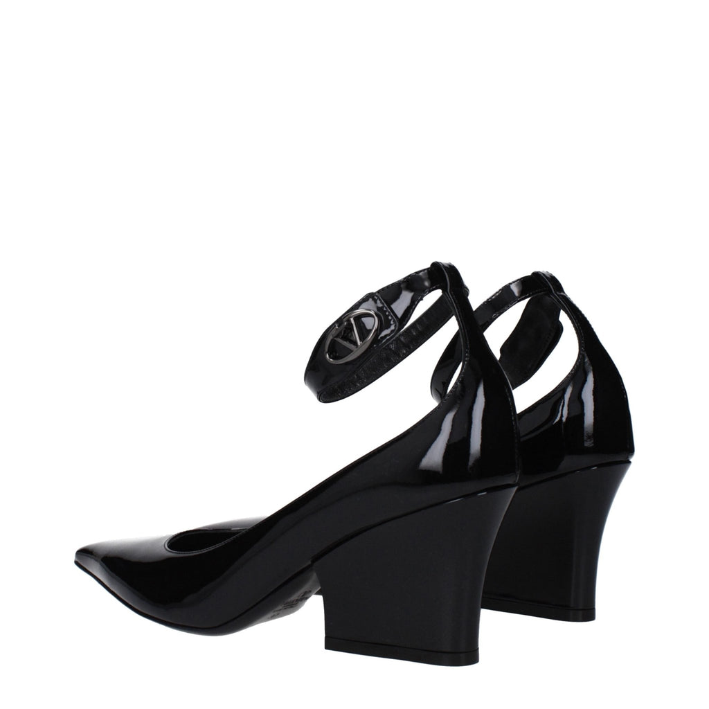 Valentino Garavani Black Leather Broch - Beyzy Store - Valentino Garavani