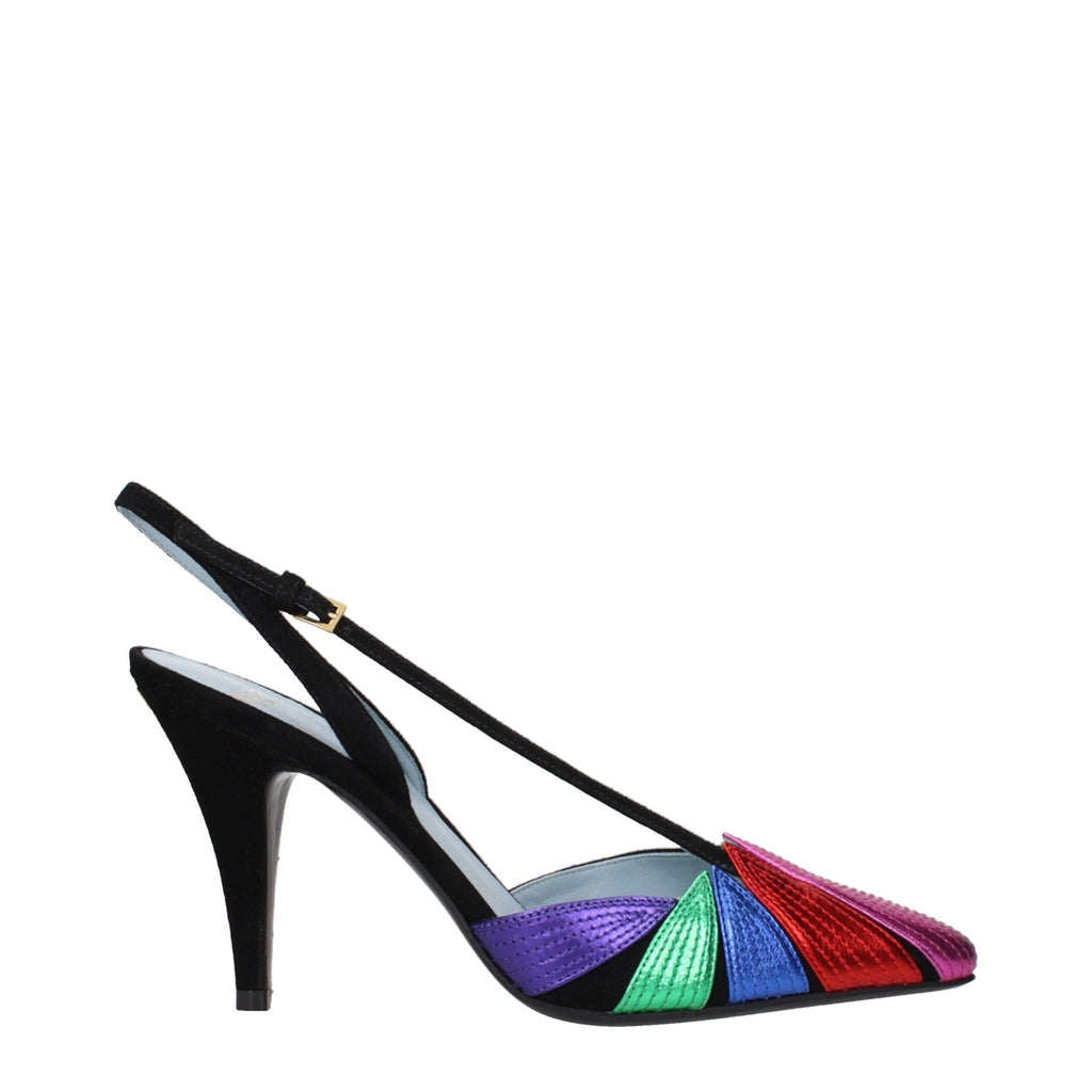 Valentino Garavani Black Leather Pumps - Beyzy Store - Valentino Garavani