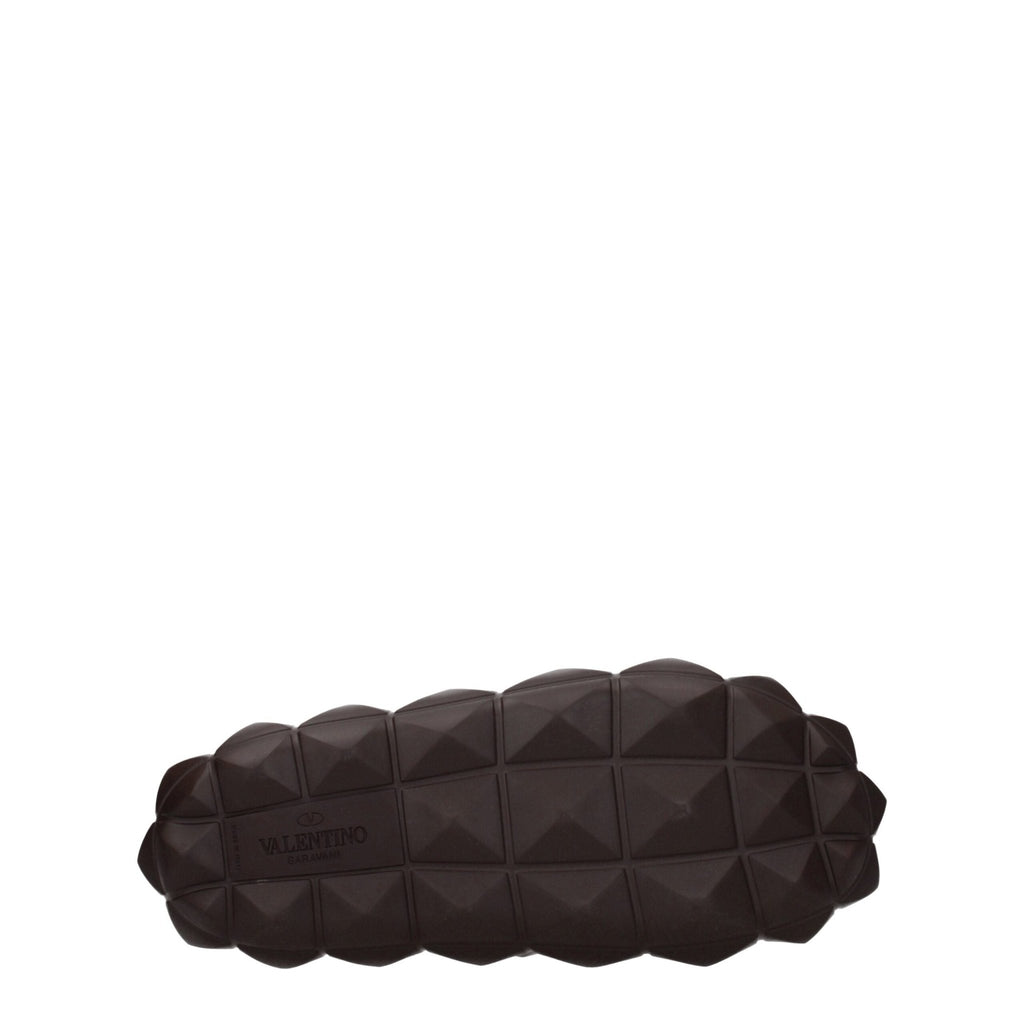 Valentino Garavani Brown Cotton Slipper - Beyzy Store - Valentino Garavani