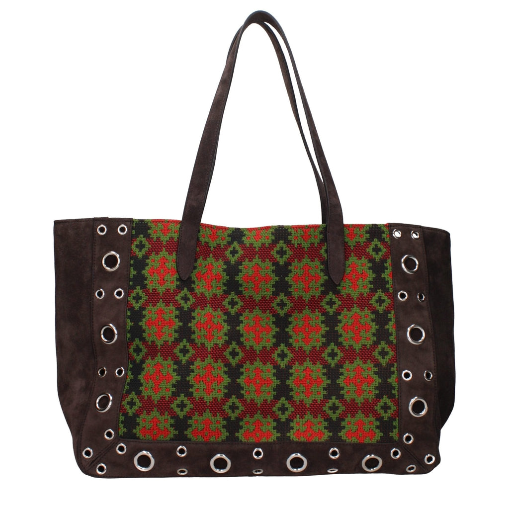 Valentino Garavani Brown Leather Shoulder Bags - Beyzy Store - Valentino Garavani