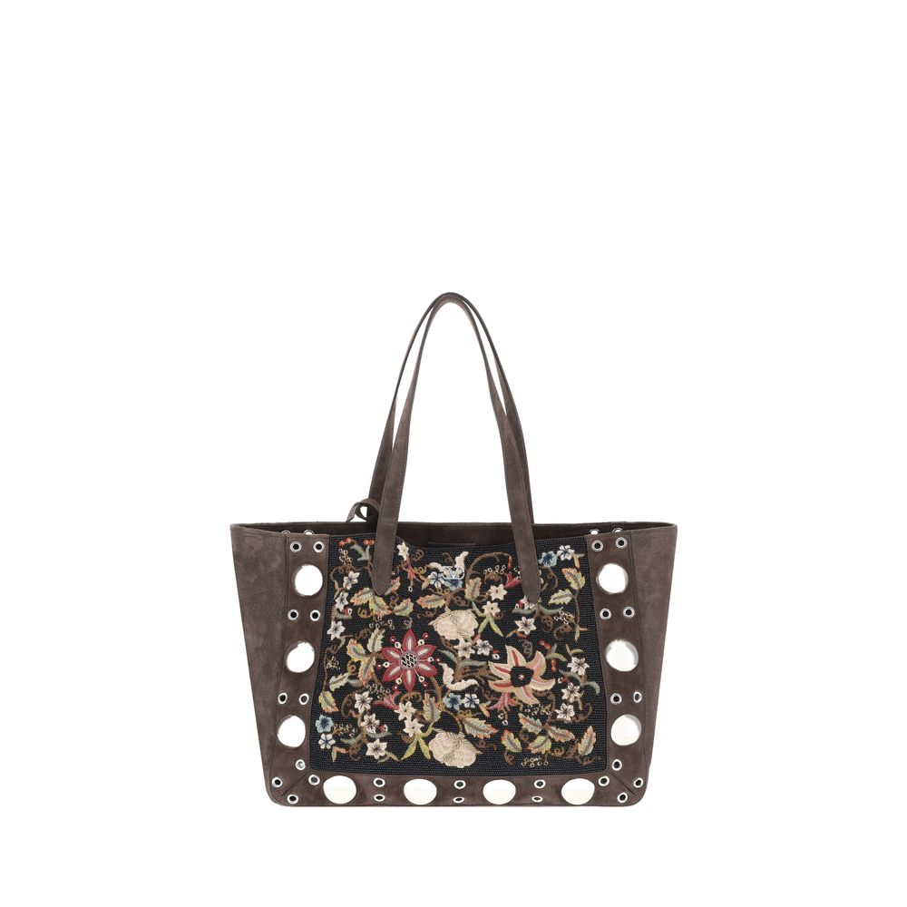 Valentino Garavani Floral embroideried Nellcote Tote Bag - Beyzy Store - Valentino Garavani
