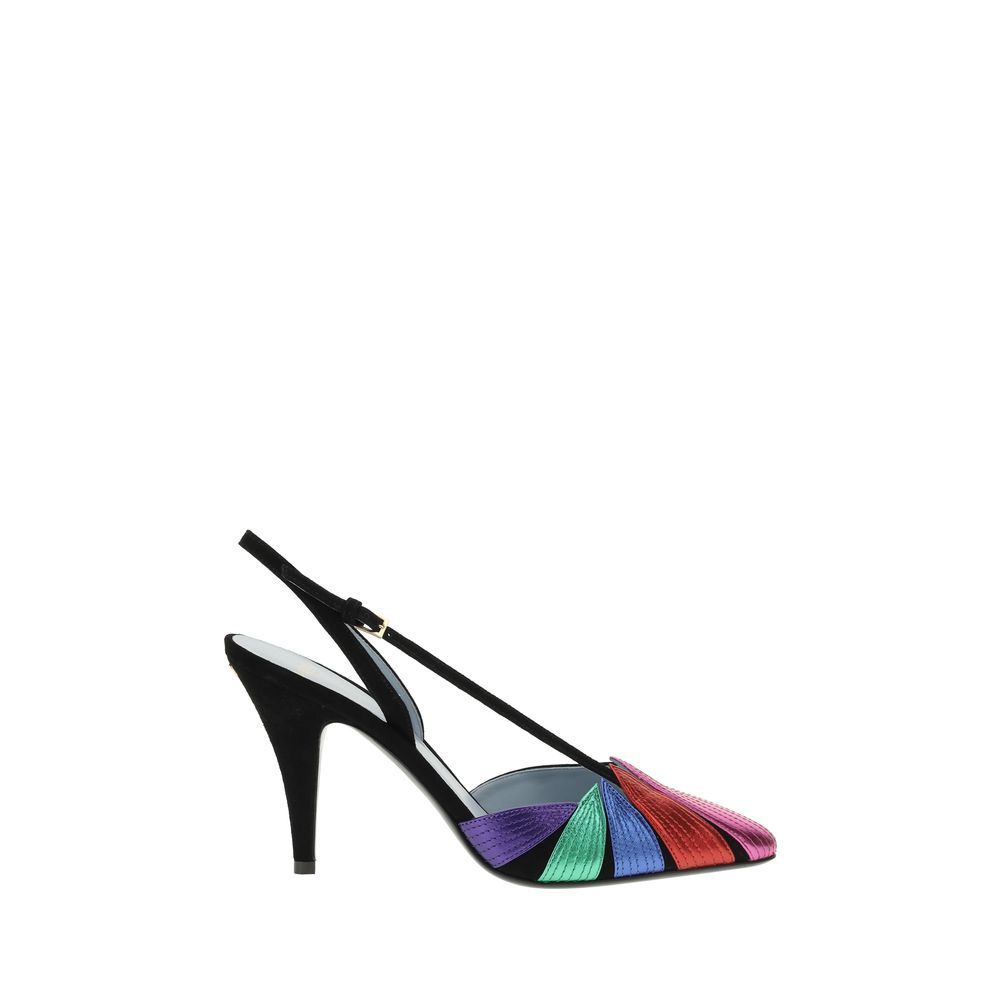 Valentino Garavani Foliefoliage slingback Pumps - Beyzy Store - Valentino Garavani