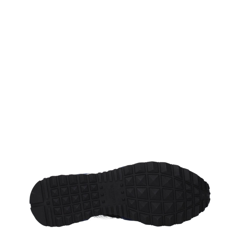 Valentino Garavani Gray Fabric Athletic Sneakers - Beyzy Store - Valentino Garavani