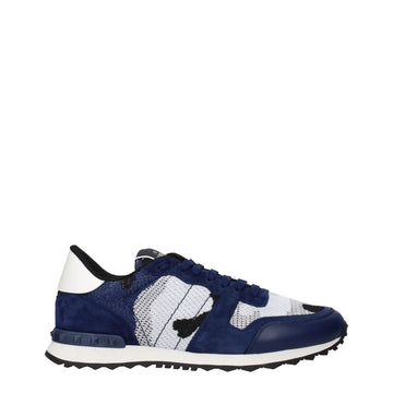 Valentino Garavani Gray Fabric Athletic Sneakers - Beyzy Store - Valentino Garavani