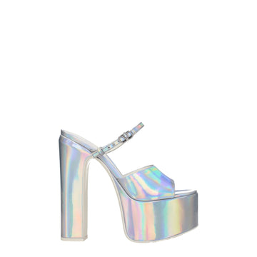 Valentino Garavani Gray Leather Sandal - Beyzy Store - Valentino Garavani