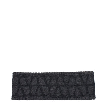 Valentino Garavani Gray Wool Headbands - Beyzy Store - Valentino Garavani