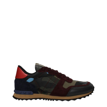 Valentino Garavani Green Leather Sneakers - Beyzy Store - Valentino Garavani