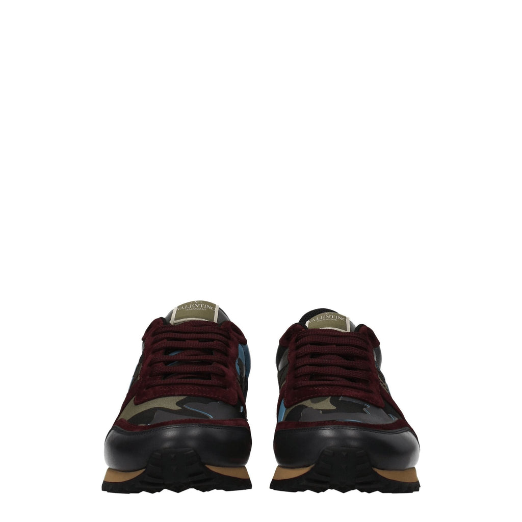 Valentino Garavani Green Leather Sneakers - Beyzy Store - Valentino Garavani