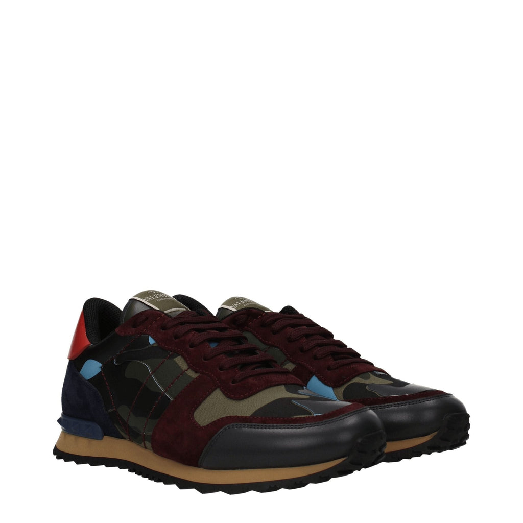 Valentino Garavani Green Leather Sneakers - Beyzy Store - Valentino Garavani