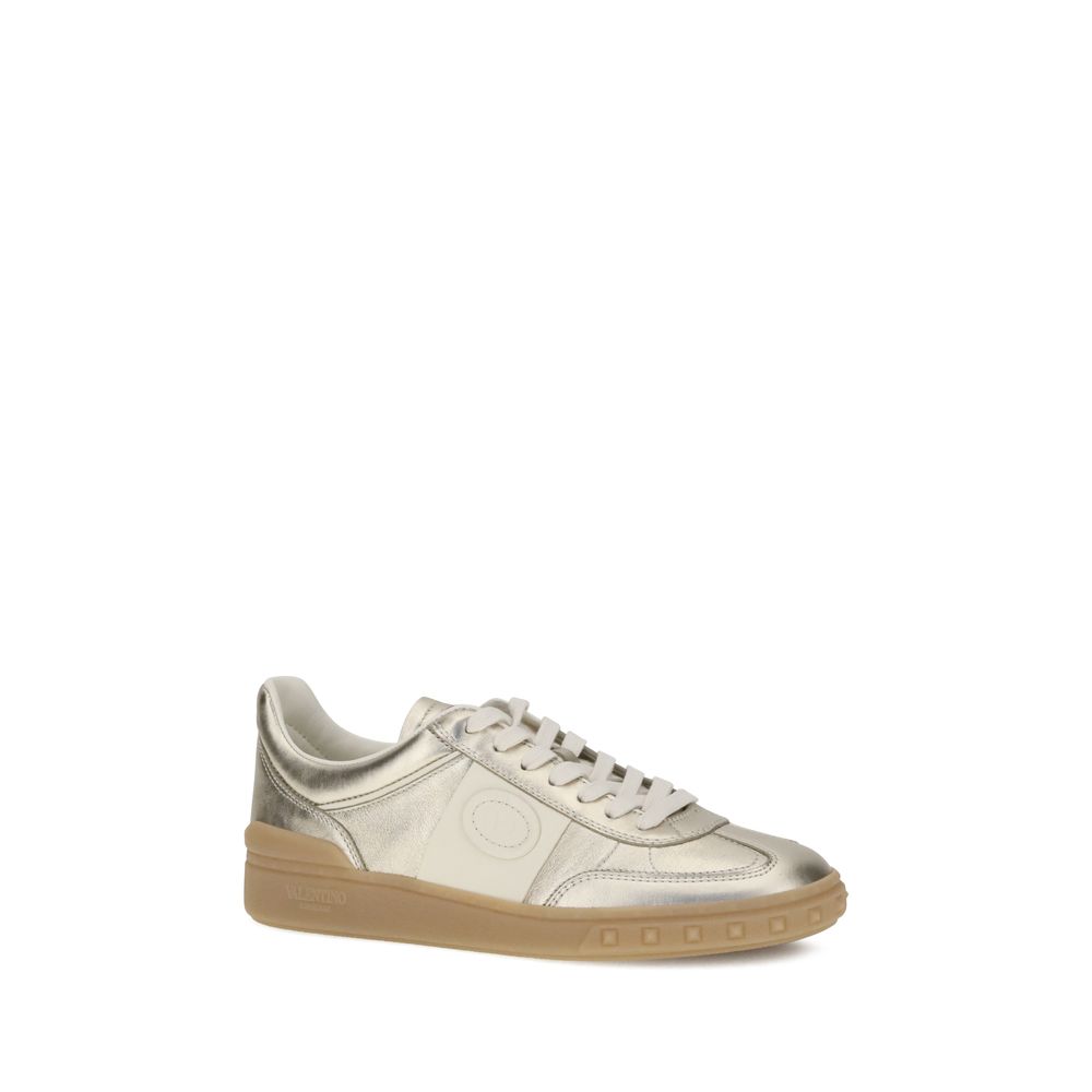 Valentino Garavani Laminated leather Upvillage Sneakers - Beyzy Store - Valentino Garavani