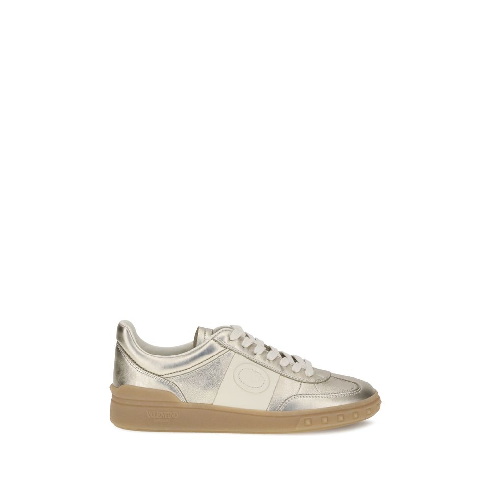 Valentino Garavani Laminated leather Upvillage Sneakers - Beyzy Store - Valentino Garavani