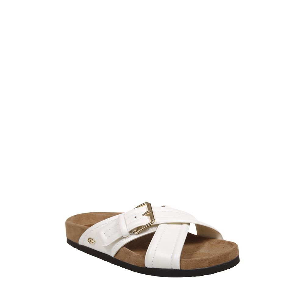 Valentino Garavani Leather Flat Sandals - Beyzy Store - Valentino Garavani