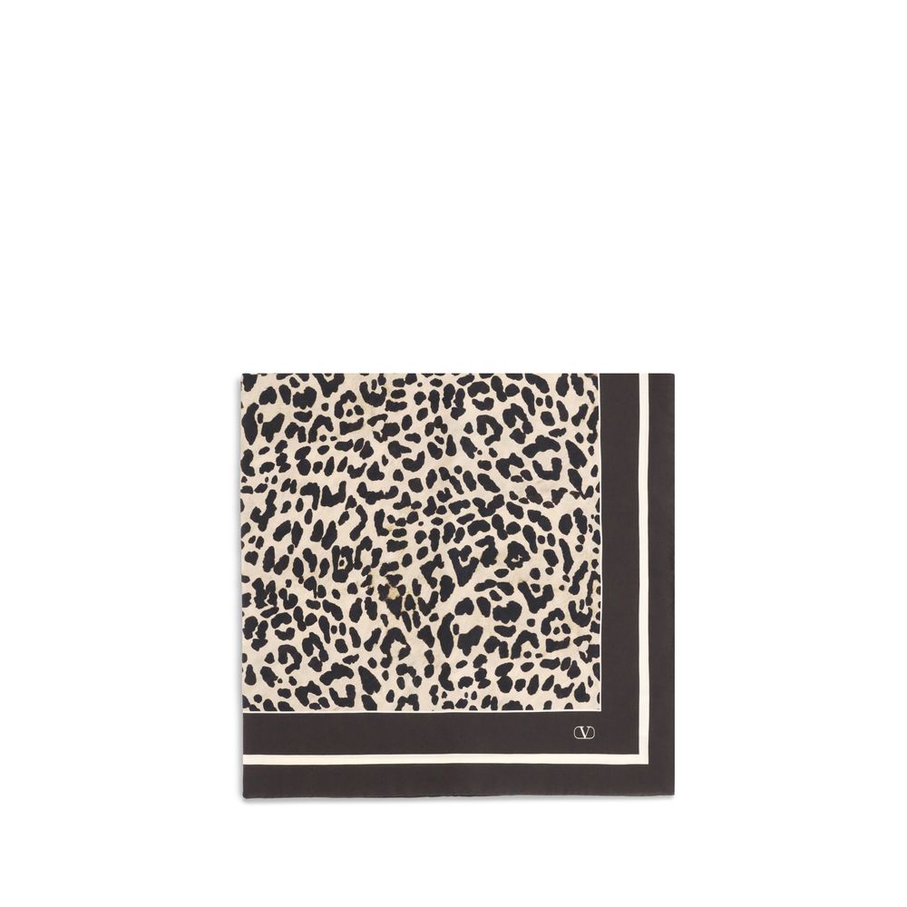 Valentino Garavani Leopard print Foulard - Beyzy Store - Valentino Garavani