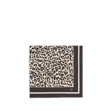 Valentino Garavani Leopard print Foulard - Beyzy Store - Valentino Garavani