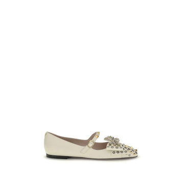 Valentino Garavani Mary - Jane Bowow Ballerinas - Beyzy Store - Valentino Garavani