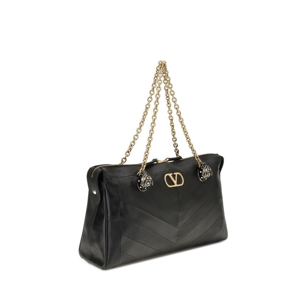 Valentino Garavani Medium Panthea Shoulder Bag - Beyzy Store - Valentino Garavani