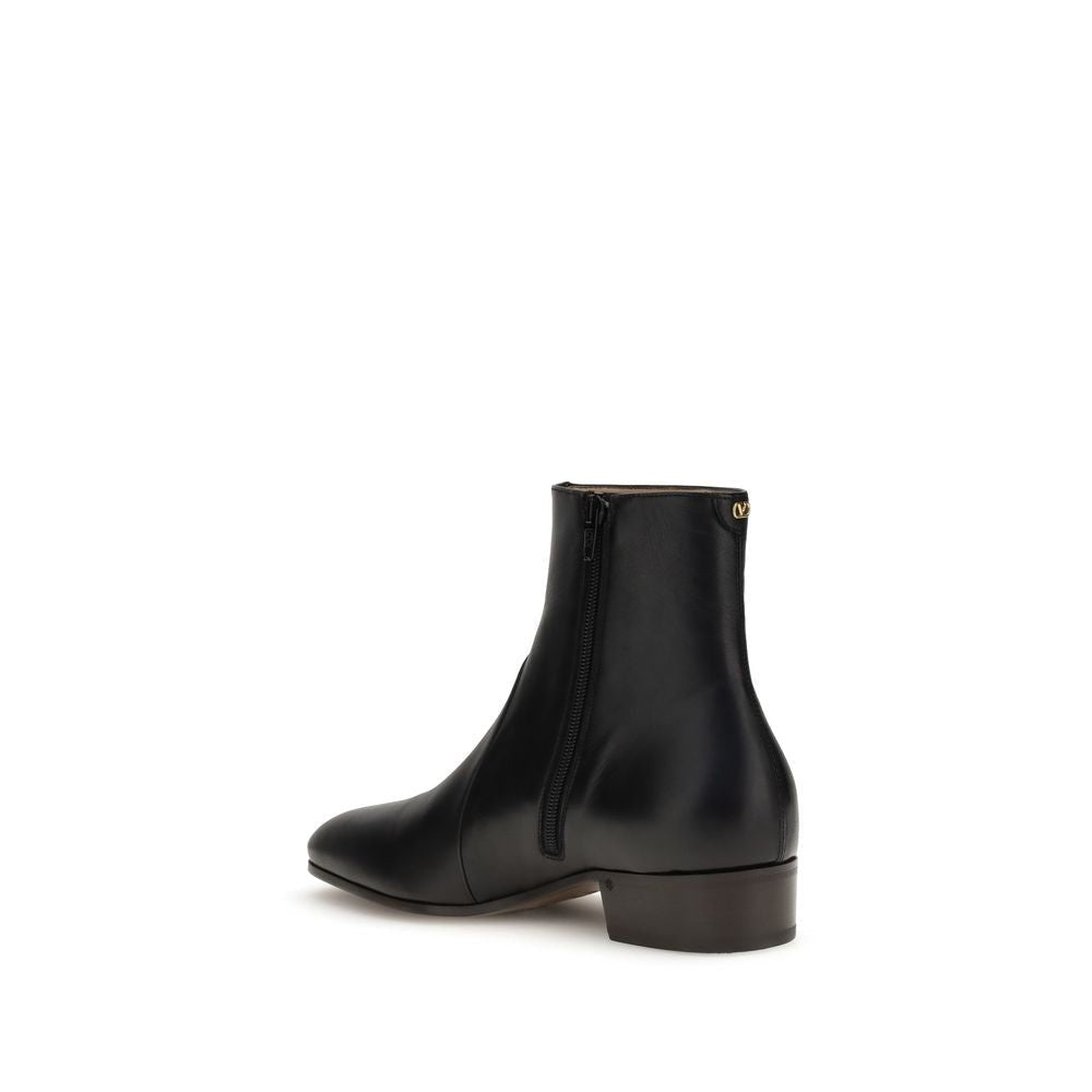 Valentino Garavani Pat Ankle Boots - Beyzy Store - Valentino Garavani