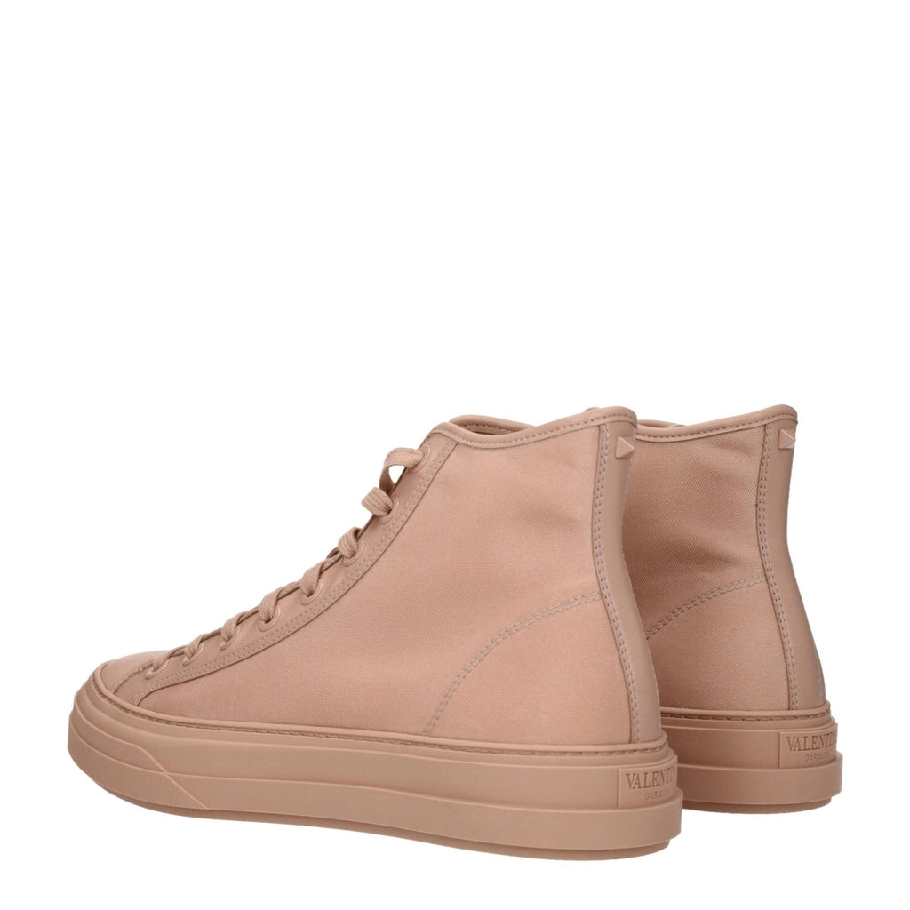 Valentino Garavani Pink Fabric Sneakers - Beyzy Store - Valentino Garavani