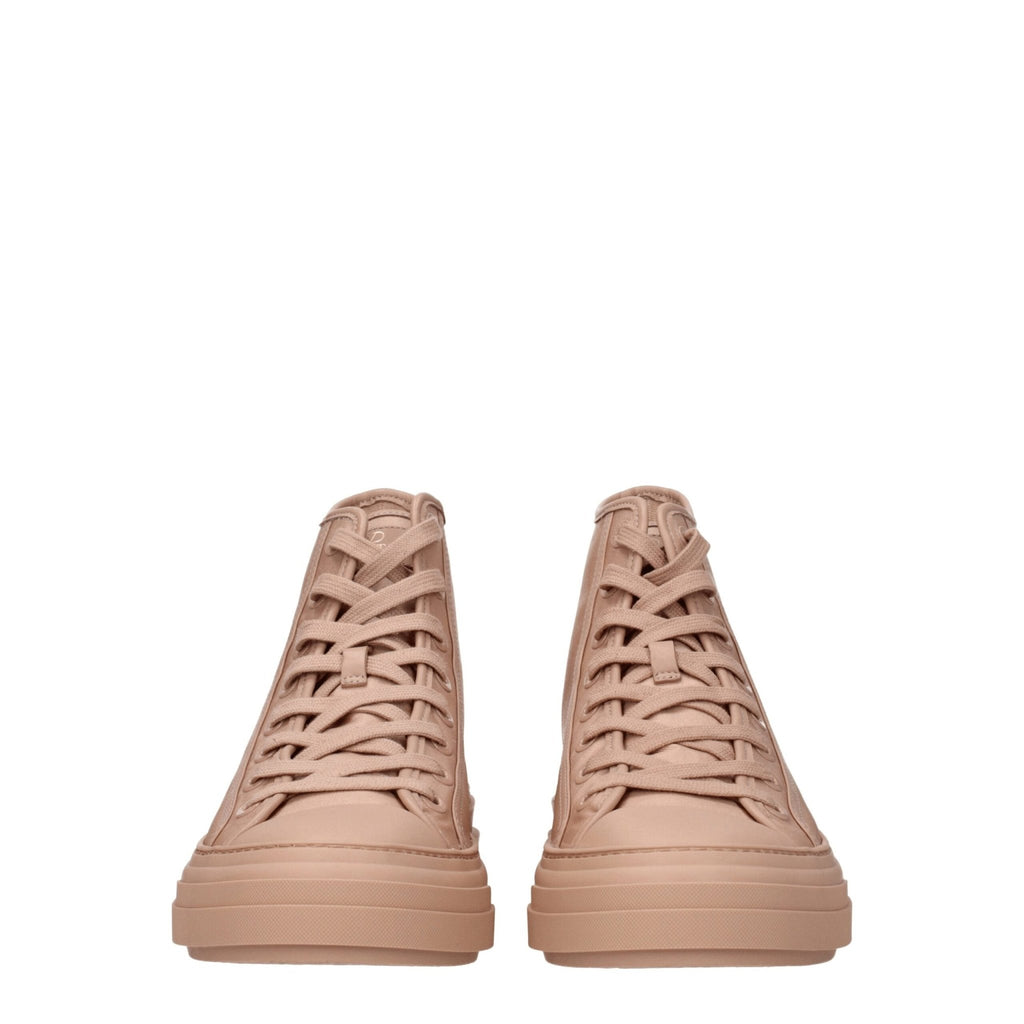 Valentino Garavani Pink Fabric Sneakers - Beyzy Store - Valentino Garavani