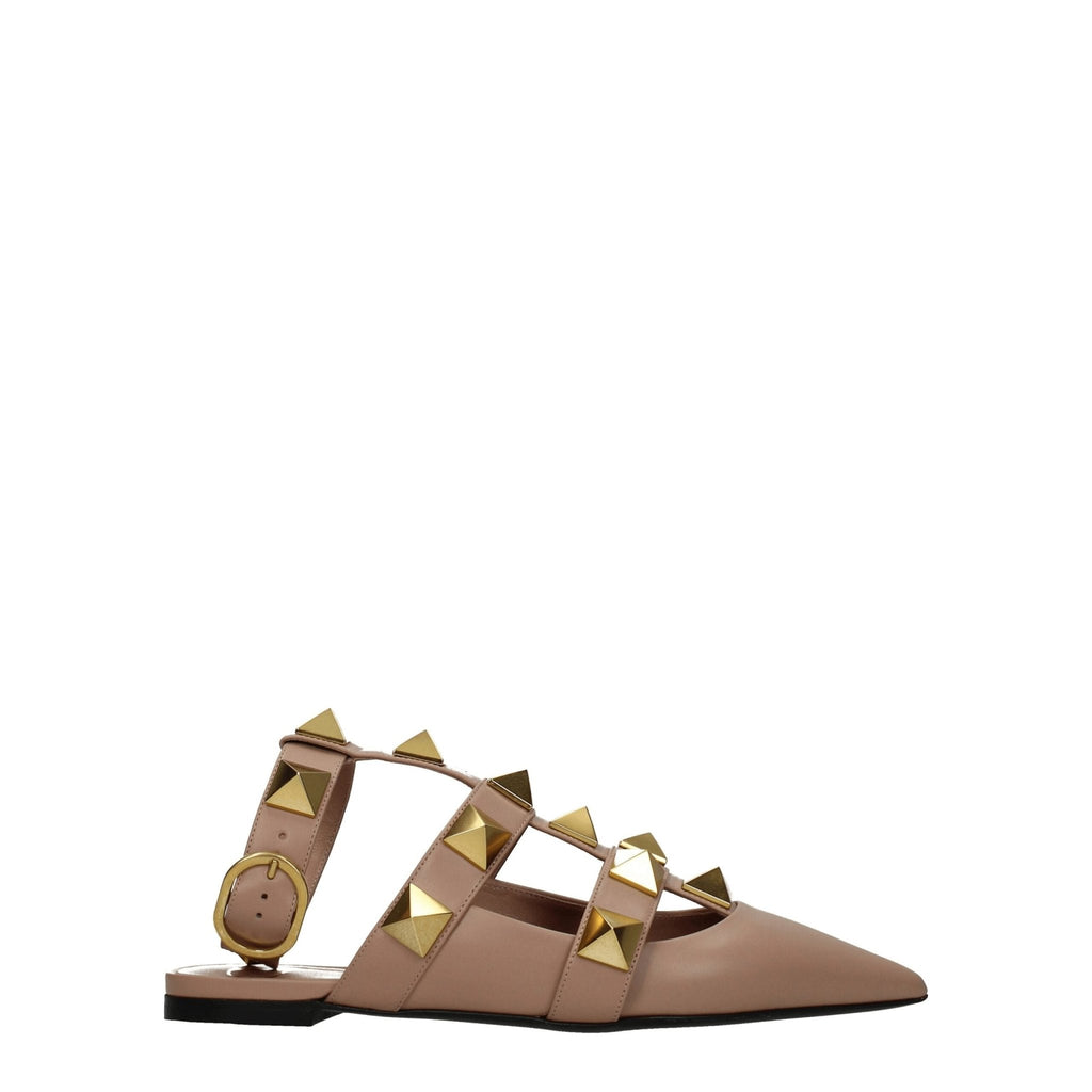 Valentino Garavani Pink Leather Sandal - Beyzy Store - Valentino Garavani