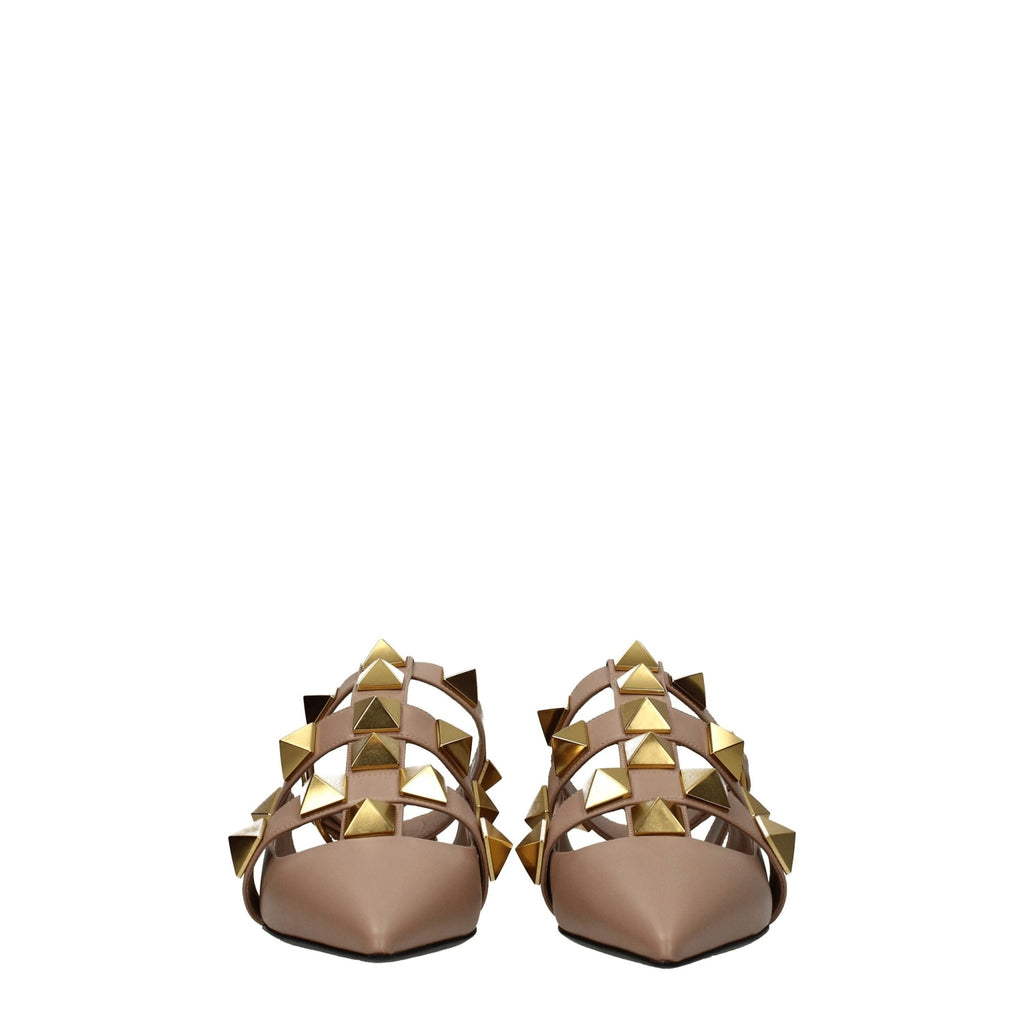 Valentino Garavani Pink Leather Sandal - Beyzy Store - Valentino Garavani