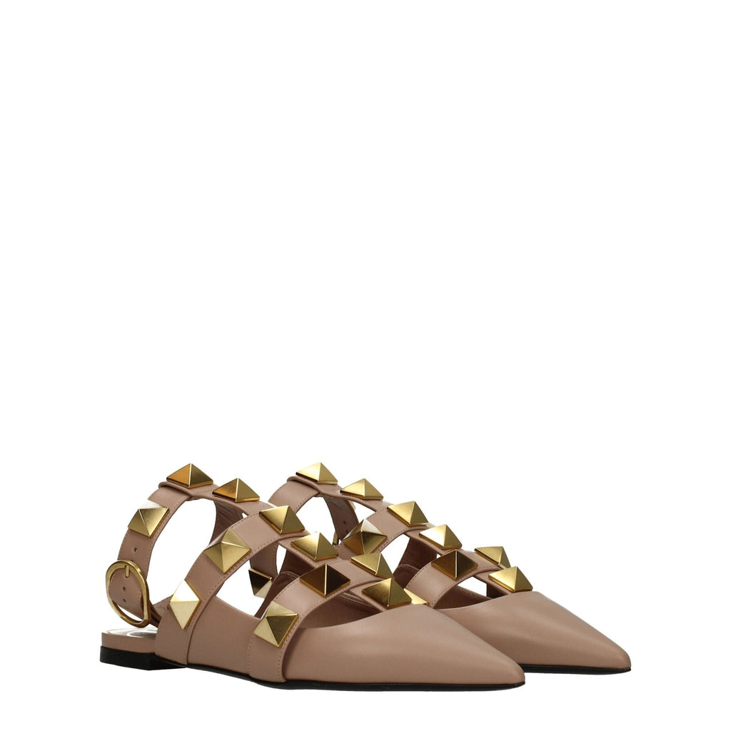 Valentino Garavani Pink Leather Sandal - Beyzy Store - Valentino Garavani