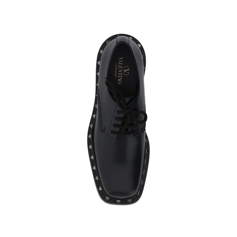 Valentino Garavani Rockstud Derby Shoes - Beyzy Store - Valentino Garavani
