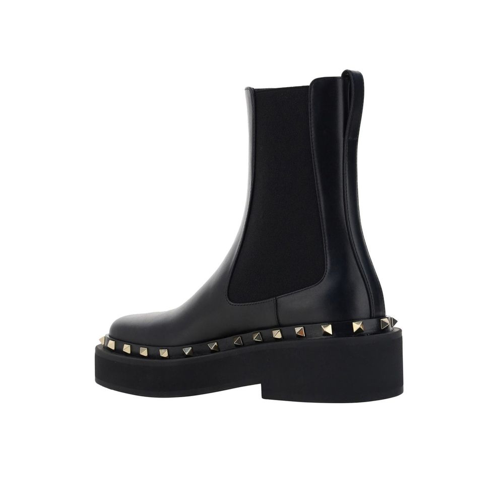 Valentino Garavani Rockstud M - Way Ankle Boots - Beyzy Store - Valentino Garavani