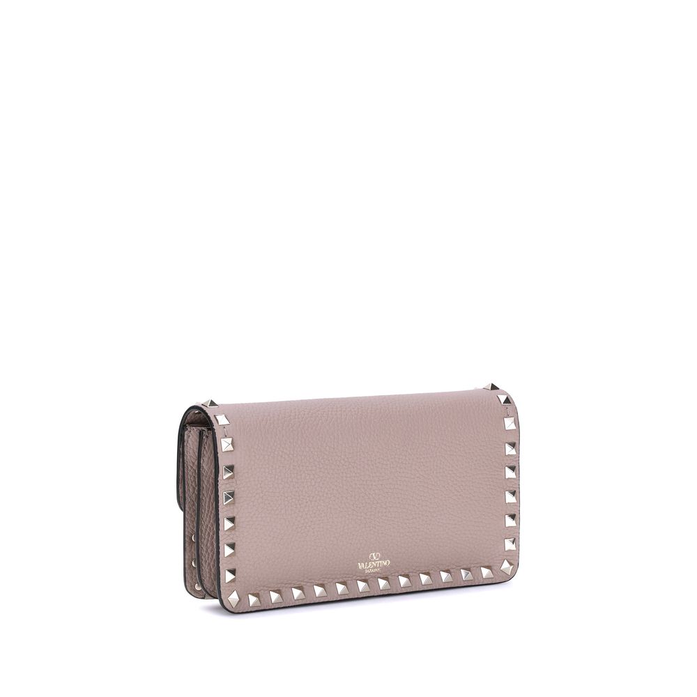 Valentino Garavani Rockstud Pochette with chain - Beyzy Store - Valentino Garavani