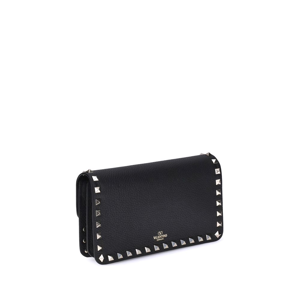 Valentino Garavani Rockstud Pochette with chain - Beyzy Store - Valentino Garavani