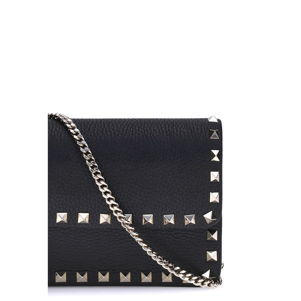 Valentino Garavani Rockstud Pochette with chain - Beyzy Store - Valentino Garavani