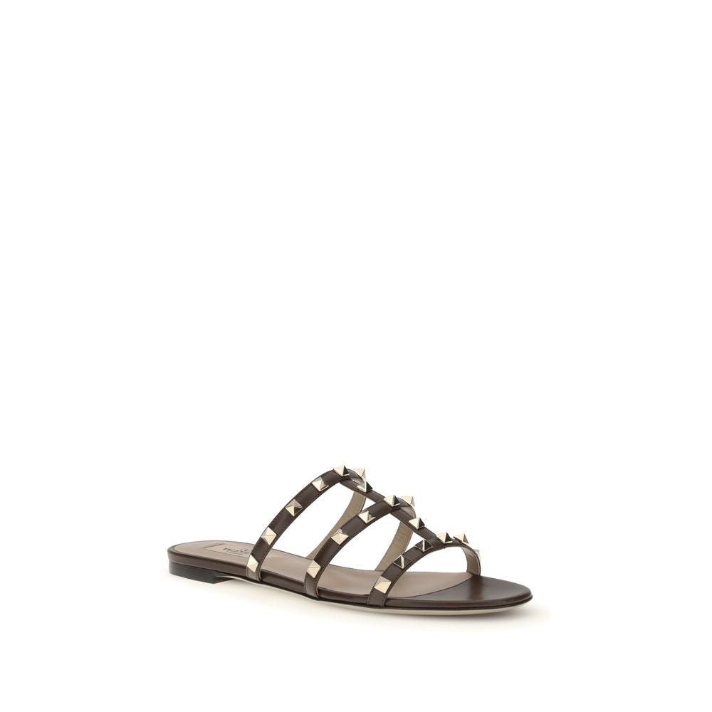 Valentino Garavani Rockstud Slider Sandal - Beyzy Store - Valentino Garavani
